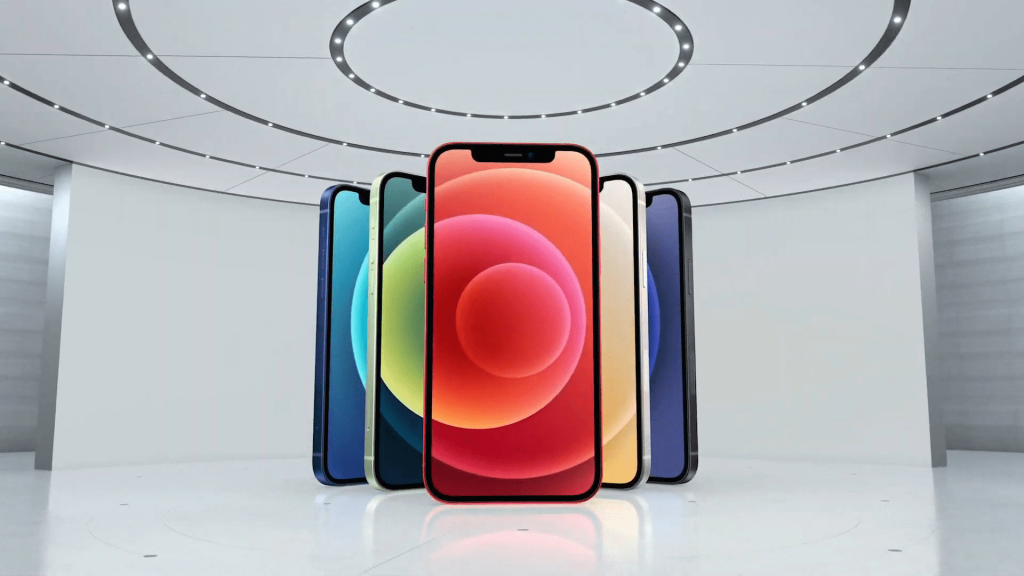 nouvelles finitions de l'iPhone 12