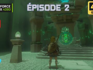 #02 zelda tok , Épisode 2 : mon premier santuaire ! yuzu atomise la switch cest trop beau 💪