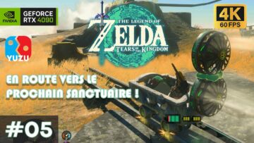 #05 lets play fr zelda tears of the kingdom – yuzu – rtx 4090 en route vers le prochain sanctuaire