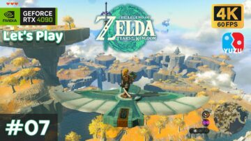 #07 mes premiers pas en planeur – lets play fr the legend of zelda tears of the kingdom – emulateur