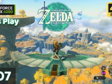 #07 mes premiers pas en planeur – lets play fr the legend of zelda tears of the kingdom – emulateur