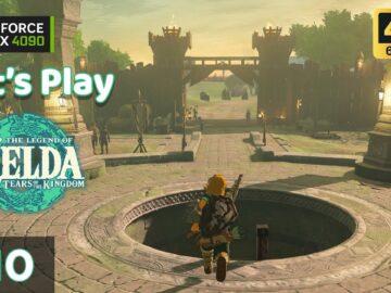 #10 lets play zelda tears of the kingdom : je perce les premiers secrets du château dhyrule !