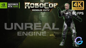 gameplay fr unreal engine 5 – robocop rogue city pc – 4k 60 fps – dlss 3 – rt – ecran ultra large