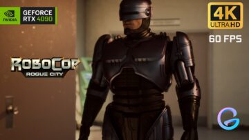 robocop rogue city – gameplay pc – raytracing et dlss : 120 fps !! – jeu sur ecran ultra wide gsync