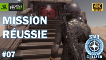 #07 premiÈres missions rÉussies 💪! je teste la livraison de colis de star citizen pc ultra 4k 60fps